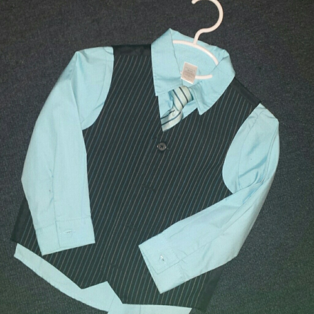 Boys dress shirt vest Thai